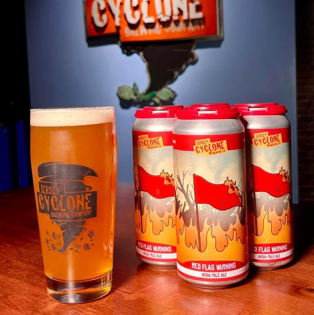 Red Flag Warning 4 Pack Jersey Cyclone Brewing Company